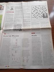 Cumhuriyet Pazar Gazetesi - 2 Aralık 2007 - Sayı 1132- Çizgi De Sinemaya Dahildir - Asterix Ve Vikingler - Kayıp Balık Nemo - Animatör Çizgi Filmciler Derneği Başkanı - Buz Devri -Abidin Dino ve Güzin Dino Fotoğrafı - Das Kapital 140 Yaşında - Karl Marx - Sevim Belli - Sungur Savran
