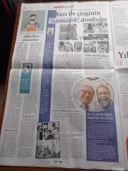 Cumhuriyet Pazar Gazetesi - 15 Kasım 2020 - Sayı 1601 - Berna Laçin - Roket At Böyle Ölmem - Çizgi Roman Sarmaşık - Yekta Kopan - Mektup Bir Edebiyat Türü Sayılır Mı - Büyükada'da Akan Zaman - 68 Olayları - Aziz Nesin - Diyojen Dergisi 150. Yılında - Blok Flütü Herkes Sevemez -- Enver Aysever-Fotoğrafik Tarihin Deviydi