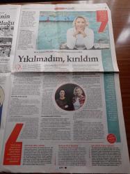 Cumhuriyet Pazar Gazetesi - 15 Kasım 2020 - Sayı 1601 - Berna Laçin - Roket At Böyle Ölmem - Çizgi Roman Sarmaşık - Yekta Kopan - Mektup Bir Edebiyat Türü Sayılır Mı - Büyükada'da Akan Zaman - 68 Olayları - Aziz Nesin - Diyojen Dergisi 150. Yılında - Blok Flütü Herkes Sevemez -- Enver Aysever-Fotoğrafik Tarihin Deviydi