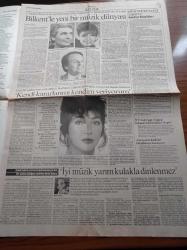 Cumhuriyet 2 Gazetesi - 23 Mart 1994 - Yalnızlığın Doruğundaki Sanatçı Yves Saint Laurent - Parmakların Üzerindeki Zariflik Bale - Dünyanın En Ünlü Kurbağası Öldü - Eflatun Nuri'den Hayvanseverlere Çağrı - Bilkent'le Yeni Bir Müzik Dünyası - Gürer Aykal - İdil Biret