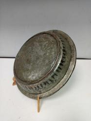 Antika Osmanlı Yazılı Bakır Tabak