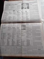 Cumhuriyet 2 Gazetesi - 17 Eylül 1993 - Posta Tarihi Üzerine İlginç Bir Sergi - Van Kedisi İçin Poliklinik Kuruluyor - Kobraya Karşı Su Tabancası - Ali Murat Atay'ın Latin Amerika Şiiri- Oylum Höyük'te Araştırma - Ruhi Su Anılıyor - Beatles'ın Son Varisi Paul McCartney
