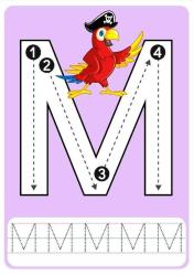 Büyük Harfler Çalışma Kartları (Laminasyonlu)