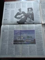 Cumhuriyet 2 Gazetesi - 13 Aralık 1993 - Richard Gere Cindy Crawford Çifti Eşcinsellik Sakıncalı Değil - Hamsili Karalahana Dolması - Erkeklerin Erkeklere Verdiği Ödül Nobel - Çehov - Tiyatro Grup - Fahriye Abla - Müjde Ar - İsimsiz Kahraman Alexandre Trauner Öldü - Burhan Öcal'ın Yeni Grubu - Nihat Bali'yi Anma Sergisi - Saint Joseph'liler Derneğinin Etkinlikleri