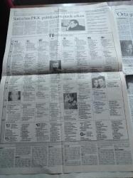 Cumhuriyet 2 Gazetesi - 13 Aralık 1993 - Richard Gere Cindy Crawford Çifti Eşcinsellik Sakıncalı Değil - Hamsili Karalahana Dolması - Erkeklerin Erkeklere Verdiği Ödül Nobel - Çehov - Tiyatro Grup - Fahriye Abla - Müjde Ar - İsimsiz Kahraman Alexandre Trauner Öldü - Burhan Öcal'ın Yeni Grubu - Nihat Bali'yi Anma Sergisi - Saint Joseph'liler Derneğinin Etkinlikleri