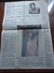 Cumhuriyet 2 Gazetesi - 13 Aralık 1993 - Richard Gere Cindy Crawford Çifti Eşcinsellik Sakıncalı Değil - Hamsili Karalahana Dolması - Erkeklerin Erkeklere Verdiği Ödül Nobel - Çehov - Tiyatro Grup - Fahriye Abla - Müjde Ar - İsimsiz Kahraman Alexandre Trauner Öldü - Burhan Öcal'ın Yeni Grubu - Nihat Bali'yi Anma Sergisi - Saint Joseph'liler Derneğinin Etkinlikleri