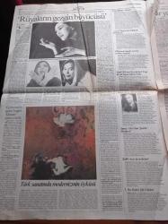 Cumhuriyet 2 Gazetesi - 12 Ocak 1994 - Kül Kedisinden Günümüz İdolüne - Edirne Rakı Ve Şarap Tüketiminde Birinci - 21. Yüzyılın Uçuk Tasarımları - İnsuyu Mağarası'nda Gizemli Yolculuk - El Yazması Eserler Mikrofilme Alınıyor - İsveç'in Yeni Garbo'su Lena Olin - Ayşe Emel Besci - Elton John