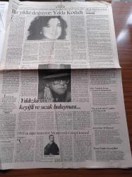 Cumhuriyet 2 Gazetesi - 12 Ocak 1994 - Kül Kedisinden Günümüz İdolüne - Edirne Rakı Ve Şarap Tüketiminde Birinci - 21. Yüzyılın Uçuk Tasarımları - İnsuyu Mağarası'nda Gizemli Yolculuk - El Yazması Eserler Mikrofilme Alınıyor - İsveç'in Yeni Garbo'su Lena Olin - Ayşe Emel Besci - Elton John