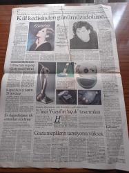 Cumhuriyet 2 Gazetesi - 12 Ocak 1994 - Kül Kedisinden Günümüz İdolüne - Edirne Rakı Ve Şarap Tüketiminde Birinci - 21. Yüzyılın Uçuk Tasarımları - İnsuyu Mağarası'nda Gizemli Yolculuk - El Yazması Eserler Mikrofilme Alınıyor - İsveç'in Yeni Garbo'su Lena Olin - Ayşe Emel Besci - Elton John
