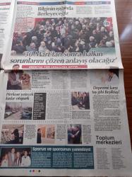 Cumhuriyet Yerel Yönetimler Gazetesi - 21 Mart 2014-  Uluslararası Gençlik Festivali - Engelsiz Beşiktaş - Depreme Karşı Taş Gibi Beşiktaş -Beşiktaş Belediyesi - Beşiktaş Belediye Başkanı Avukat Murat Haznedar- Kemal Kılıçdaroğlu - Mustafa Sarıgül - Festivallerin Adresi Beşiktaş Olacak - Avrupa Standartlarında Belediyecilik