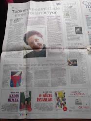 Cumhuriyet Haftasonu Gazetesi - 17 Ocak 2009 - Sayı 138 - Ezgi Mola - Digor Gönül Korosu'nun Yarattığı Değişim - Bu Resmi Okumak Gerekli Peri Lingerie - Morgan Freeman -Berrak Tüzünataç Fotoğrafı - Sabiha Kurtulmuş - Vahşi Batı'ya Yolculuk - Yas Özlem Ve Öfke Gazze'nin Çocukları