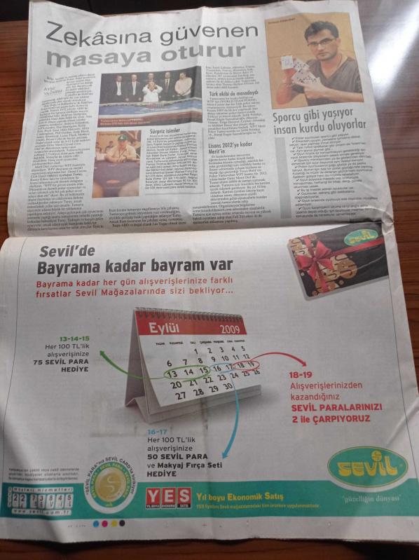 Cumhuriyet Haftasonu Gazetesi 19 Eylül 2009 Sayı 173 Zeki  