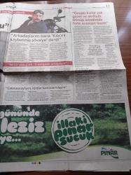 Milliyet Pazar Gazetesi - 21 Haziran 2009 - Okan Bayülgen Kesinlikle Boşanmam Çocuğuma Bunu Yapamam - Benim Babam Bir Kahramandı - Nükhet İpekçi - Bengi Heval Öz - Ahmet Taner Kışlalı - Doğan Öz - Ümit Kaftancıoğlu - Osman Ulagay Das Kapital Okumanın Bu Krize Bir Faydası Yok - İzmirli Medyum Belgin Kostak- İlber Ortaylı