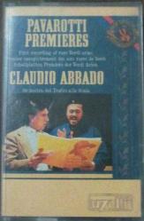PAVAROTTI PREMIERES Kaset .Y6