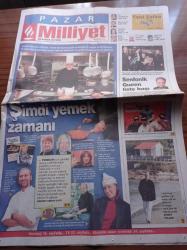 Milliyet Pazar Gazetesi - 15 Aralık 2002 -  Senfonik Queen İşbaşında - Erkek Mezdeke -Şimdi Yemek Zamanı- Şevval Sam - Mehmet Gürs - Ekonomist Güngör Uras - Solcu Şair Hüseyin Salih Ecer - Türkiye İşçi Partisi- Ülkü Tamer - İlber Ortaylı - Yasemin Çongar