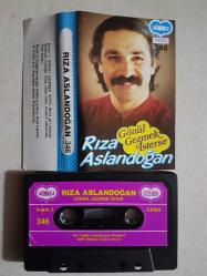 RIZA ASLANDOĞAN GÖNÜL GEZMEK İSTERSE 346  SÖNMEZ NADİR KASET