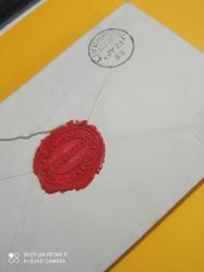 USA POSTADAN GEÇMİŞ ZARF (Kırmızı  Mühürlü) 3 Sentlik 1893