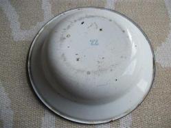 EMAYE TABAK - ÇAPI 22 CM