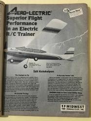 RC Modeler Radio Control Airplanes Flying Electrical - November 1990 - Vintage Magazine - İngilizce Uzaktan Kumandalı Model Uçak Dergisi - Construction : Top Gun 1990 - Junkers JU52 - Sonerai II - Fairchild 24 - Electric Sky Elf - Ez Mermaid - Bobcat - Focke Wulf - Safari 45H - Sun Bird 120