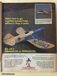 RC Modeler Radio Control Airplanes Flying Electrical - December 1982 - Vintage Magazine - İngilizce Uzaktan Kumandalı Model Uçak Dergisi - Construction : Gee Bee Sportster - Papillon II - Aeronca Champion - Electra Motor Glider - Bridi Super Sportster 40 - Sig Kougar - H Poxy Formula 2 - Marks Wanderer Glider 72