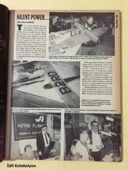 RC Modeler Radio Control Airplanes Flying Electrical - August 1984 - Vintage Magazine - İngilizce Uzaktan Kumandalı Model Uçak Dergisi - Construction : Fairey Junior - Omega - Buzzard Bombshell - Grumman American Cougar - AR1 - Blue Bottle - Stephens Akro - Colibri MB 2 - Born Free - Gloster Gamecock II - Miss Kat Brat - Bambi - Tiger Moth - Cook 45 Riser