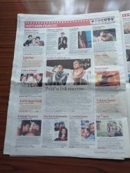 Milliyet Televizyon Gazetesi- 18 24 Kasım 2006 - Sayı 58 - Ahu Türkpençe Fotoğrafı - İbrahim Tatlıses'in Çektiği Dizi Beğenilmedi - Köprü Dizisinin Çekimleri Eskişehir'de Başladı - Kurtlar Vadisi Irak - Necati Şaşmaz - Erdal Beşikçioğlu - Atıldığı Liseye İmza Gününe Çağrılan DJ Egemen - İclal Aydın'dan Şarkıcı Gülay'a Şiirli Destek - Kerem Alışık -  Tamer Karadağlı