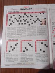 Milliyet Bulmaca Gazetesi - 18 Kasım 2006 -  Nazan Öncel Fotoğrafı - Erol Günaydın Fotoğrafı - Orhan Pamuk Fotoğrafı - Latife Tekin Fotoğrafı - Rıfat Ilgaz Fotoğrafı - Yaşar Kemal Fotoğrafı - Uzman Bulmaca - Zeka Oyunları - Sudoku - Kolay Bulmaca - Sözcük Yerleştirmece