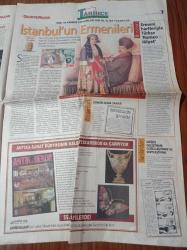 Milliyet Pazar Gazetesi - 7 Kasım 1999 - Çizgi Kahraman Karaoğlan 40 Yaşında - Briç Cumhuriyet Kupası - Baba Zula Grubu Farklı Bir Tür Denedi Saptanmış Dogaçlama - İstanbul Ermenileri - Her Şey Boğa İçin - Psikolog Merih Uman - Yeni Yıl Değil Milenyum - Berlin Duvarının Yıkılışının 10. Yılı - Pelin Batu Söyleşi