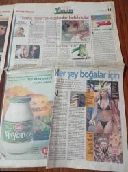 Milliyet Pazar Gazetesi - 7 Kasım 1999 - Çizgi Kahraman Karaoğlan 40 Yaşında - Briç Cumhuriyet Kupası - Baba Zula Grubu Farklı Bir Tür Denedi Saptanmış Dogaçlama - İstanbul Ermenileri - Her Şey Boğa İçin - Psikolog Merih Uman - Yeni Yıl Değil Milenyum - Berlin Duvarının Yıkılışının 10. Yılı - Pelin Batu Söyleşi