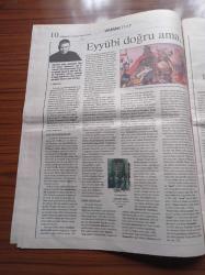 Vatan Kitap Gazetesi - 10  Ağustos 2005 - Sayı 17 - Norveçli Yazar Thorvarld Steen'den Selahaddin Eyyubi Romanı - Tevfik Fikret Gençken Dindardı - Kendine Yazan Bir Proust Ustası Liji Pulcu Cizmeciyan - Dampyr Sultanahmet'te -- Sait Faik Abasıyanık - Hikayesinin Kaderi - John Grisham - Hayali Yerler Sözlüğü - Üzeyir Garih