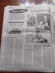 Vatan Kitap Gazetesi - 9 Mart 2005 - Sayı 56 - Oğuz Atay Fotoğrafı - Yakınları Tutunamayanlar'ın Yazarını İlk Kez Anlattı - Zeynep Ögel - Okşan Ögel - George Bush Hangi Kitapları Okuyor - Romancı Kadınlar 8 Mart'ı Umursamadı - Beyaz Zencilerden Sonra Çocuk Kitapları - Nazlı Eray - Susanna Tamaro - Yaşam Kullanma Kılavuzu