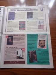 Dünya Kitap Gazetesi - 6 Ekim 2000 - Sayı 108 - Kitap Dünyası Fuarı - Dolmabahçe Kültür Merkezi - Ayşe Kulin Füreya - Elif Şafak - Barbara Vine - Kleopatra BİM'in Kraliçesi - Mao Zedung Seçme Eserler - Mehmet Eroğlu - Fernando Pessoa - Doğan Hızlan - Küçük İskender - Nihat Behram