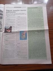 Cumhuriyet Bilim Teknik Gazetesi - 13 Kasım 1999 - Sayı 660 - İki Milyon Kişiye Yeni İş Nasıl Yaratılır - Üç Deprem Konusu Tsunami - Depreme Karşı Hazırlık - 30 Dolara Uydu Fotoğrafı - Çoğu Hastalıkların Nedeni Annenin Kötü Beslenmesi Mi - Deprem İnançları Üzerine Çeşitlemeler