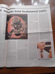 Cumhuriyet Bilim Teknik Gazetesi - 13 Kasım 1999 - Sayı 660 - İki Milyon Kişiye Yeni İş Nasıl Yaratılır - Üç Deprem Konusu Tsunami - Depreme Karşı Hazırlık - 30 Dolara Uydu Fotoğrafı - Çoğu Hastalıkların Nedeni Annenin Kötü Beslenmesi Mi - Deprem İnançları Üzerine Çeşitlemeler