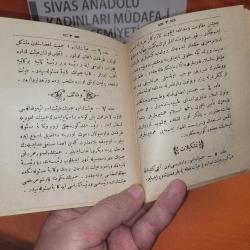 MİLLİ MÜCADELE - SİVAS ANADOLU KADINLARI MÜDAFAİ VATAN NİZAMNAME