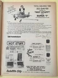 Flying Models Magazine : Air Craft Features - May 1982 - Vintage Magazine - İngilizce Uzaktan Kumandalı Model Uçak Dergisi - R/C Planes ,  Boats , Cars - How to build SABREBAT - Cox Cessna Centurion - Cox Tee Dee - Bud Nosen Citabria - FS 38 - Star Pro Super Condor - Sterling Sirrus - Cosmic Wind - Typhoon - Micro X