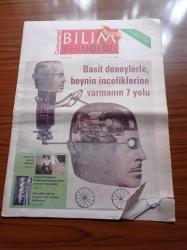 Cumhuriyet Bilim Teknoloji Gazetesi - 11 Ocak 2008 - Sayı 1086 - Türkiye'de Çeşitli Bilim Alanları Ne Durumda - Basit Deneylerle Beynin İnceliklerine Varmanın 7 Yolu - Ankara'da Deprem Tehlikesi - İstanbul Belediyesi Silahtarağa Kampusu'nsan Bir Şeyler Öğrenebilir - İdrar Yollarında Taş Oluşumu Riski Önceden Belirleniyor