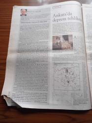 Cumhuriyet Bilim Teknoloji Gazetesi - 11 Ocak 2008 - Sayı 1086 - Türkiye'de Çeşitli Bilim Alanları Ne Durumda - Basit Deneylerle Beynin İnceliklerine Varmanın 7 Yolu - Ankara'da Deprem Tehlikesi - İstanbul Belediyesi Silahtarağa Kampusu'nsan Bir Şeyler Öğrenebilir - İdrar Yollarında Taş Oluşumu Riski Önceden Belirleniyor