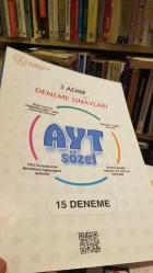 3 ADIM DENEME SINAVLARI AYT SÖZEL 15 DENEME