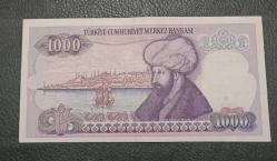 Efemera - 1988 1000 lira çil 7 emisyon 2 tertip - kitantik - kitaLog