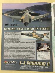 Flying Models Magazine : Air Craft Features - April 1998 - Vintage Magazine - İngilizce Uzaktan Kumandalı Model Uçak Dergisi - Reviews : Kress Jets Variable Pitch Props - Kyosho Aurum Sports 30 - Embracer EMB 312 Tucano - P47D Thunderbolt -  AT6 Texan - P51D Mustang - P38 Ligtning - Stearman PT17