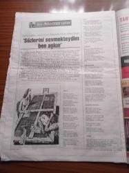 Cumhuriyet Kitap Gazetesi - 23 Ocak 2003 - Sayı 675 - Yaz Evi'nden Rüzgar Geri Getirirse'ye Bir Öykücü Mehmet Zaman Saçlıoğlu Fotoğrafı - Sennur Sezer Troya Sergisini Ve Kataloğunu Değerlendirdi - Aysu Erden Zeynep Aliye'nin Öykülerini Değerlendirdi- Nilüfer Kuruyazıcı Üstün Kırdar'ın Ödüllü Romanı Fi'yi İrdeledi - Müge İplikçi