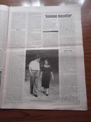 Cumhuriyet Kitap Gazetesi - 21 Mayıs 1998 - Sayı 431 - İlk Kez Tümü Yayımlanıyor Piraye'ye Mektuplar - Atilla Dorsay'ın Sümbül Sokağı Tutsak Kadını - Enver Ercan - Metin Celal - Sennur Sezer İki Romandan Hareketle Faşizm Ve Çocuk Üzerine Duruyor - Enver Topaloğlu İle Şairliği Ve Şiirleri Üzerine Konuştuk- Nazım Hikmet Fotoğrafı