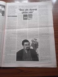 Cumhuriyet Kitap Gazetesi - 21 Mayıs 1998 - Sayı 431 - İlk Kez Tümü Yayımlanıyor Piraye'ye Mektuplar - Atilla Dorsay'ın Sümbül Sokağı Tutsak Kadını - Enver Ercan - Metin Celal - Sennur Sezer İki Romandan Hareketle Faşizm Ve Çocuk Üzerine Duruyor - Enver Topaloğlu İle Şairliği Ve Şiirleri Üzerine Konuştuk- Nazım Hikmet Fotoğrafı