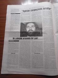 Cumhuriyet Kitap Gazetesi - 21 Mayıs 1998 - Sayı 431 - İlk Kez Tümü Yayımlanıyor Piraye'ye Mektuplar - Atilla Dorsay'ın Sümbül Sokağı Tutsak Kadını - Enver Ercan - Metin Celal - Sennur Sezer İki Romandan Hareketle Faşizm Ve Çocuk Üzerine Duruyor - Enver Topaloğlu İle Şairliği Ve Şiirleri Üzerine Konuştuk- Nazım Hikmet Fotoğrafı