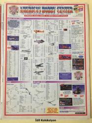 Flying Models Magazine : Air Craft Features - March 1995 - Vintage Magazine - İngilizce Uzaktan Kumandalı Model Uçak Dergisi - High Rollers - Futaba Professor - Sterling Fairchild PT19 - Thunder Tiger World Flyer - Cox Thermal Hawk - Fokker Triplane - Piper Cherokee - Longster III