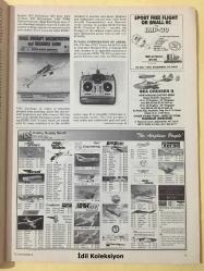 Flying Models Magazine : Air Craft Features - March 1995 - Vintage Magazine - İngilizce Uzaktan Kumandalı Model Uçak Dergisi - High Rollers - Futaba Professor - Sterling Fairchild PT19 - Thunder Tiger World Flyer - Cox Thermal Hawk - Fokker Triplane - Piper Cherokee - Longster III