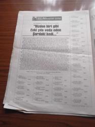 Cumhuriyet Kitap Gazetesi - 13 Aralık 2001 - Sayı 617 - Sanat Ve Kültürle Yoğrulmuş Bir Yaşam Talat Sait Halman Fotoğrafı - Fethi Naci Eleştiri Günlüğü'nde Bu Hafta Da Şu Bizim Profesörler'e De Devam Ediyor - Nihat Taydaş Enver Gökçe'nin Şiirlerindeki Temaya Bakıyor- Leyla Erbil