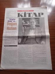 Cumhuriyet Kitap Gazetesi - 17 Ekim 1996 - Sayı 348 - Kitaplar Kitabı Ve Doğan Hızlan Fotoğrafı - Eşi Demet Taner Haldun Taner'i Anlatıyor Canlar Ölesin Değil - Şadan Gökovalı Berin Taşan Şiirini Değerlendiriyor - Tek Tanrılı Dinler Karşısında Kadın - Fatmagül Berktay