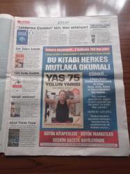 Sözcü Kitap Gazetesi - 31 Ekim 2013 - Gözleriyle Öykü Yazan ALS Hastası Zehra Madenli'ye Ödül - Alman Kitap Fuarı'nda Türkiye Rüzgarı Esti - İstanbul'da Yaşananlar Gezi Parkı Destanı'nda - Pargalı'nın Kanuni Sultan Süleyman'a Yazdığı Mektuplar - Mustafa Kemal'in Askerleriyiz- Ahmet Arif'ten  Leyla Erbil'e Leylim Leylim